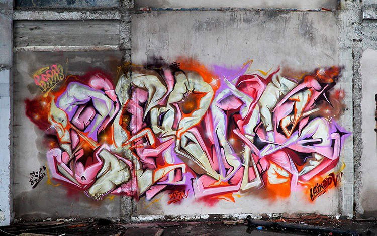 Graffiti Wall - Photo by strasbourgraffiti