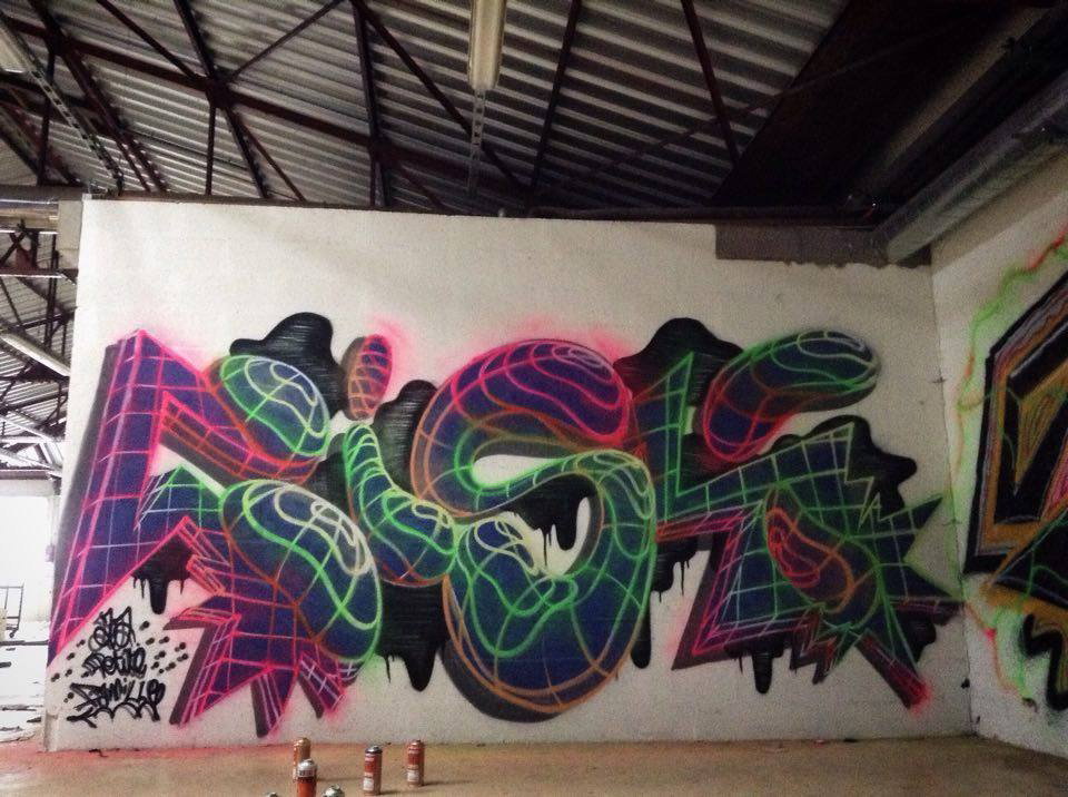 Graffiti Wall - Photo by strasbourgraffiti