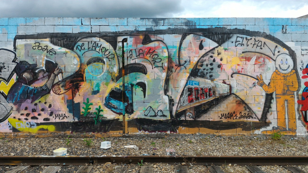 Graffiti Wall - Photo by strasbourgraffiti