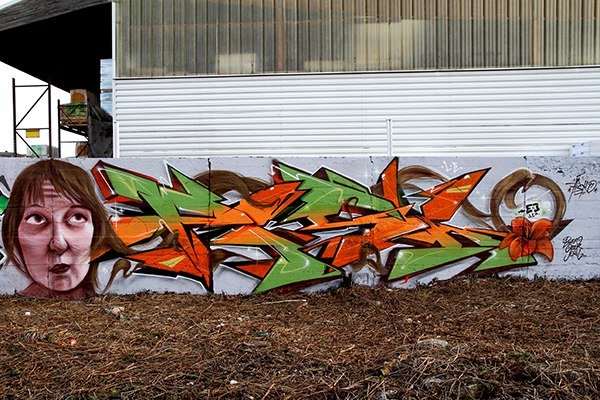 Graffiti Wall - Photo by strasbourgraffiti