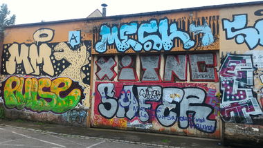 Graffiti Train - Photo by strasbourgraffiti