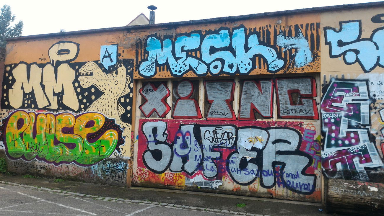 Graffiti Train - Photo by strasbourgraffiti