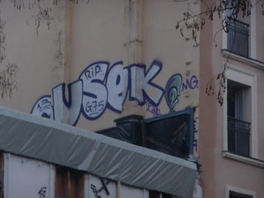 Graffiti Bombing - Photo by strasbourgraffiti