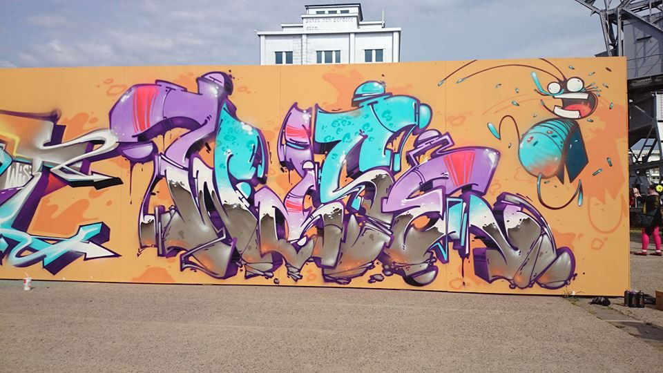 Graffiti Wall - Photo by strasbourgraffiti