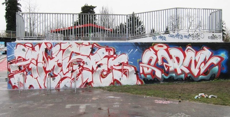 Graffiti Wall - Photo by strasbourgraffiti