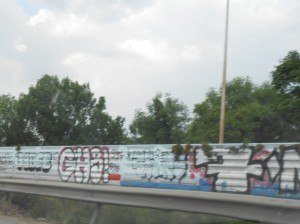 Graffiti Bombing - Photo by strasbourgraffiti