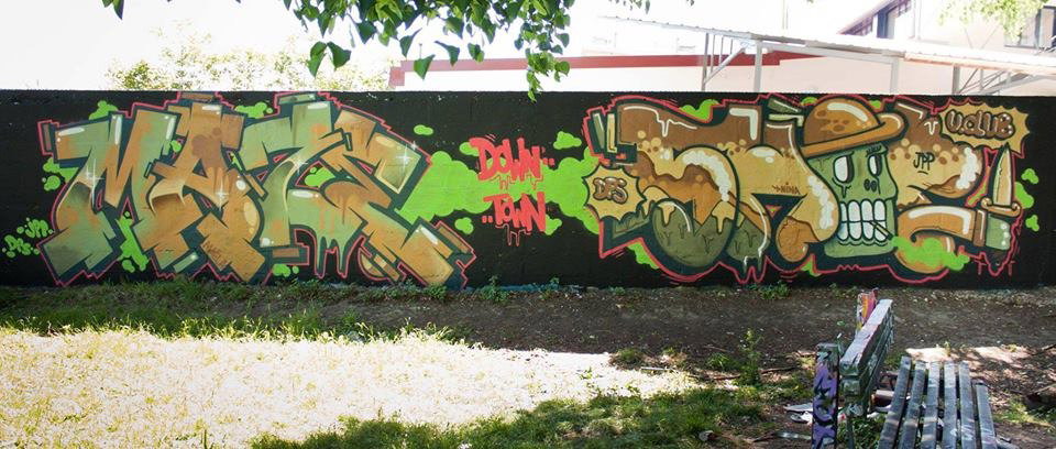 Graffiti Wall - Photo by strasbourgraffiti