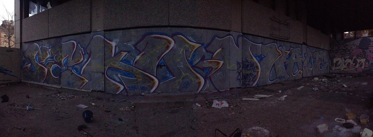 Graffiti Wall - Photo by strasbourgraffiti