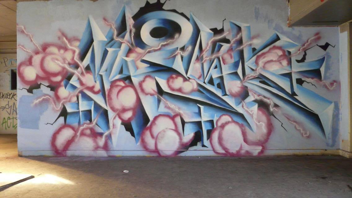 Graffiti Wall - Photo by strasbourgraffiti