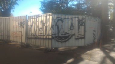 Graffiti Bombing - Photo by strasbourgraffiti