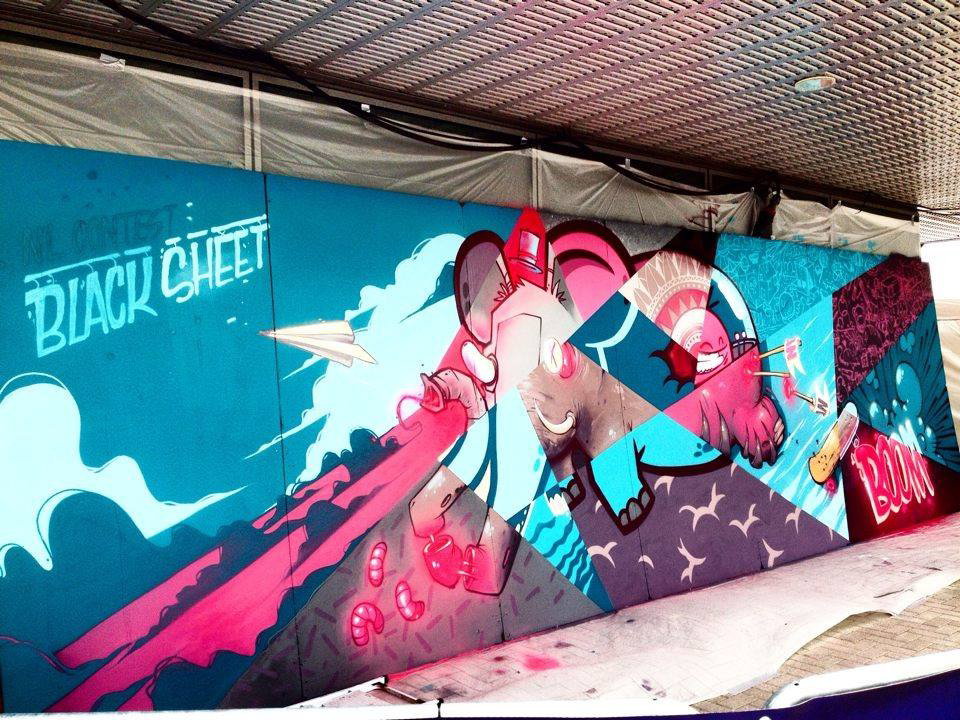 Graffiti Wall - Photo by strasbourgraffiti