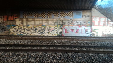 Graffiti Bombing - Photo by strasbourgraffiti