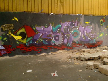 Graffiti Wall - Photo by strasbourgraffiti