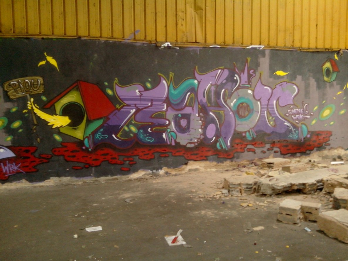 Graffiti Wall - Photo by strasbourgraffiti