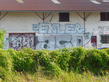 Graffiti Bombing - Photo by strasbourgraffiti