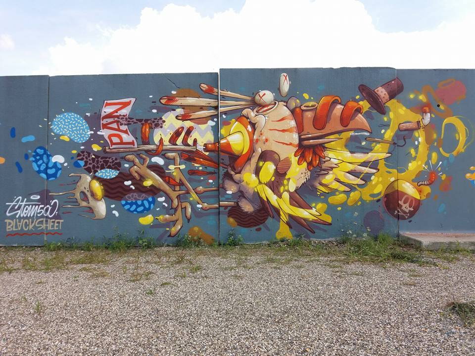 Graffiti Wall - Photo by strasbourgraffiti