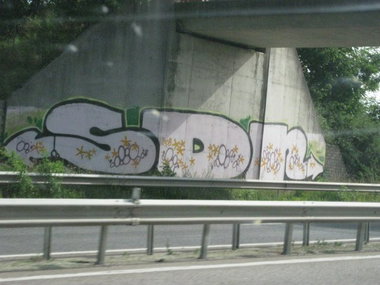 Graffiti Bombing - Photo by strasbourgraffiti