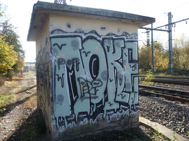 Graffiti Bombing - Photo by strasbourgraffiti