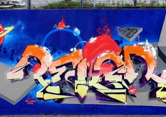 Graffiti Wall - Photo by strasbourgraffiti