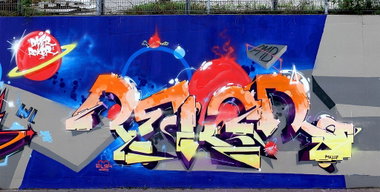 Graffiti Wall - Photo by strasbourgraffiti