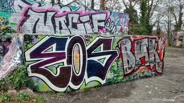 Graffiti Wall - Photo by strasbourgraffiti
