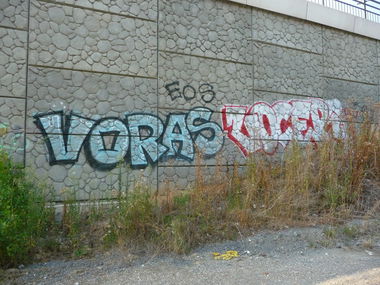 Graffiti Bombing - Photo by strasbourgraffiti