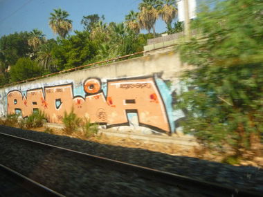 Graffiti Bombing - Photo by strasbourgraffiti