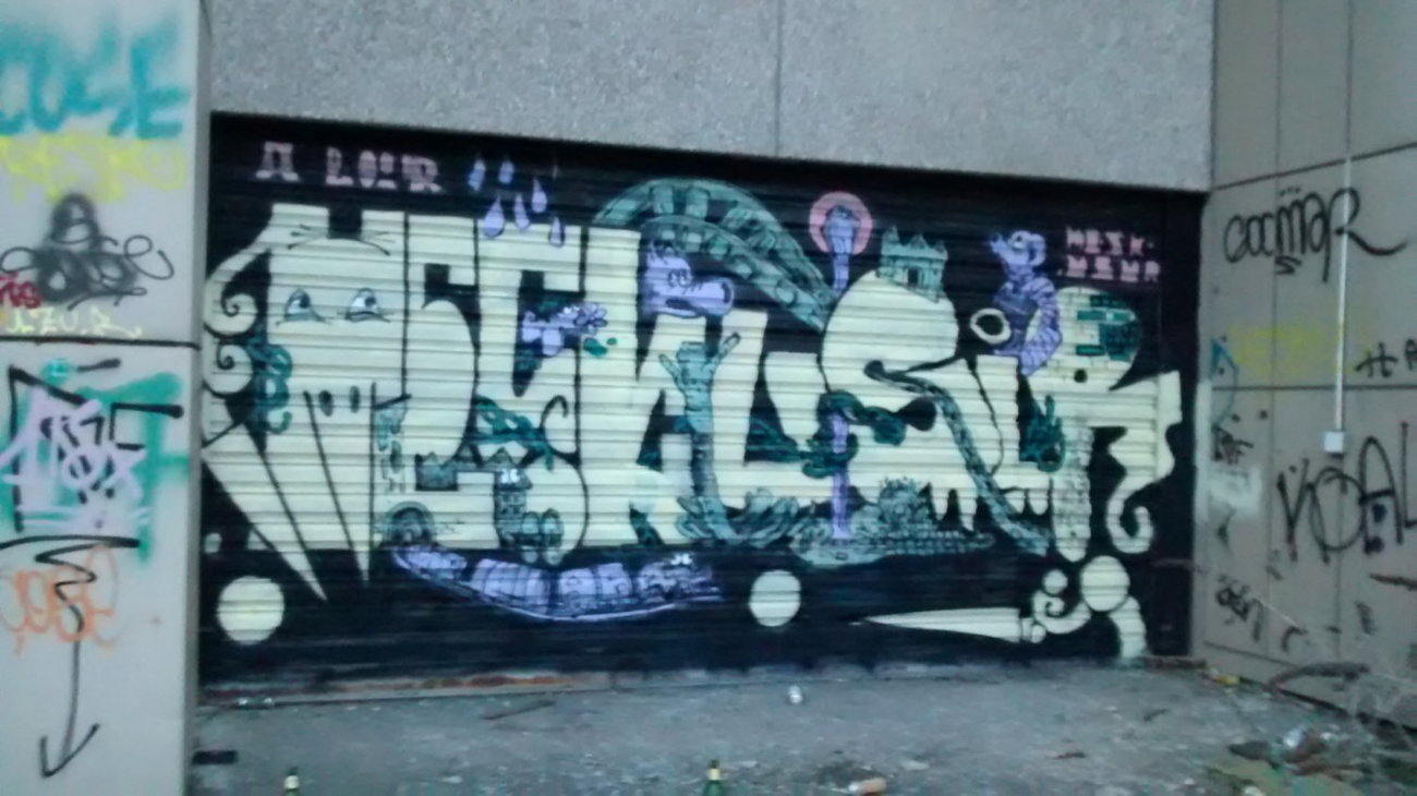 Graffiti Wall - Photo by strasbourgraffiti