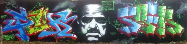 Graffiti Wall - Photo by strasbourgraffiti