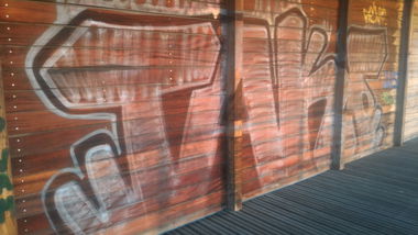 Graffiti Bombing - Photo by strasbourgraffiti