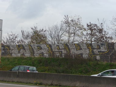 Graffiti Bombing - Photo by strasbourgraffiti