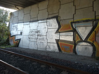 Graffiti Bombing - Photo by strasbourgraffiti