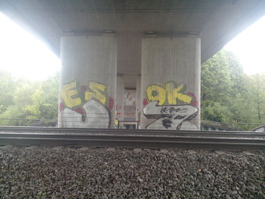Graffiti Bombing - Photo by strasbourgraffiti