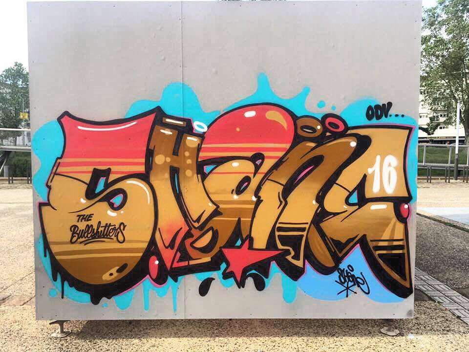 Graffiti Wall - Photo by strasbourgraffiti