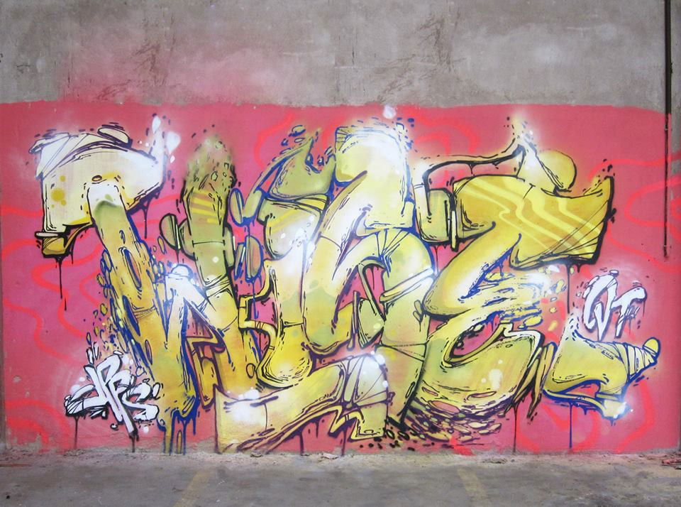 Graffiti Wall - Photo by strasbourgraffiti