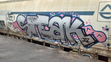 Graffiti Train - Photo by strasbourgraffiti
