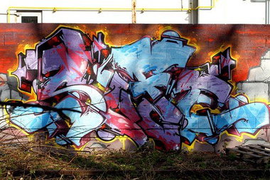 Graffiti Wall - Photo by strasbourgraffiti