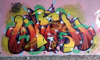 Graffiti Wall - Photo by strasbourgraffiti