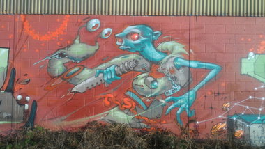 Graffiti Wall - Photo by strasbourgraffiti