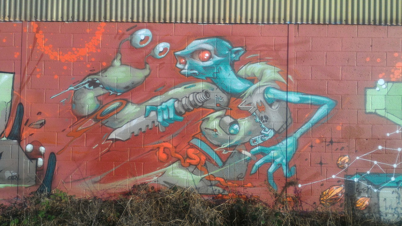 Graffiti Wall - Photo by strasbourgraffiti