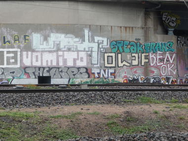 Graffiti Bombing - Photo by strasbourgraffiti