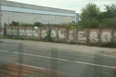 Graffiti Bombing - Photo by strasbourgraffiti