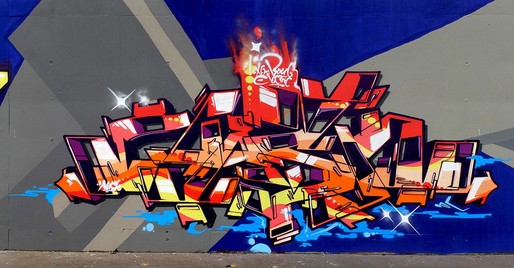 Graffiti Wall - Photo by strasbourgraffiti