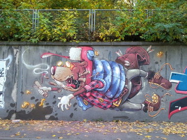 Graffiti Wall - Photo by strasbourgraffiti