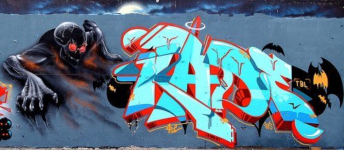 Graffiti Wall - Photo by strasbourgraffiti