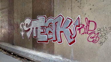 Graffiti Bombing - Photo by strasbourgraffiti