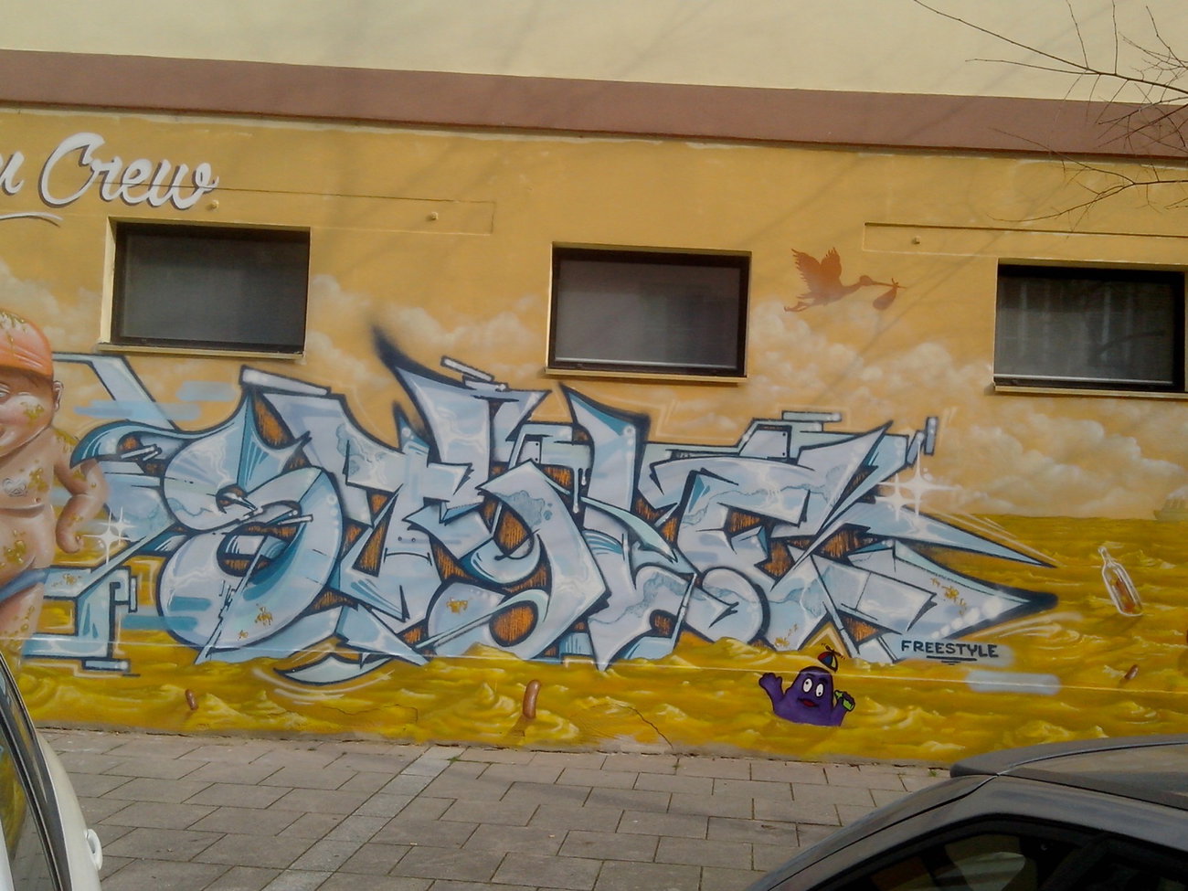 Graffiti Wall - Photo by strasbourgraffiti