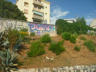 Graffiti Bombing - Photo by strasbourgraffiti