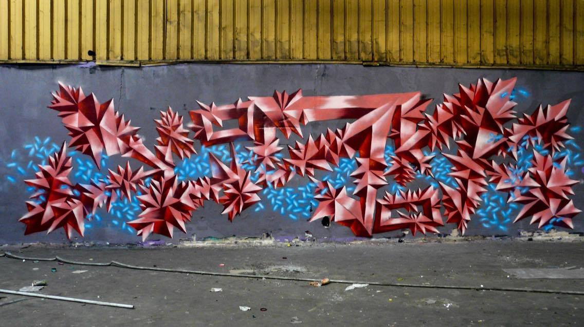 Graffiti Wall - Photo by strasbourgraffiti