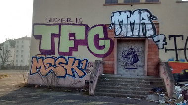 Graffiti Bombing - Photo by strasbourgraffiti